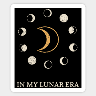 In My Lunar Era — Moon Phase & Celestial Energy Sticker